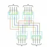 Deutsch DT 4 WAY SPLITTER 4 PORT